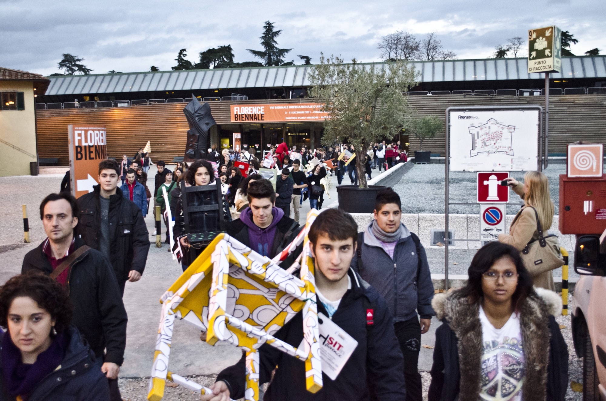 Alcuni degli studenti del progetto 