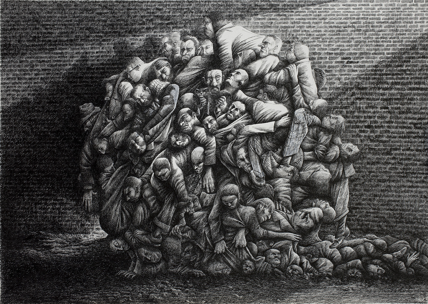 Marcelo Mayorga—Bola Humana (2000)
