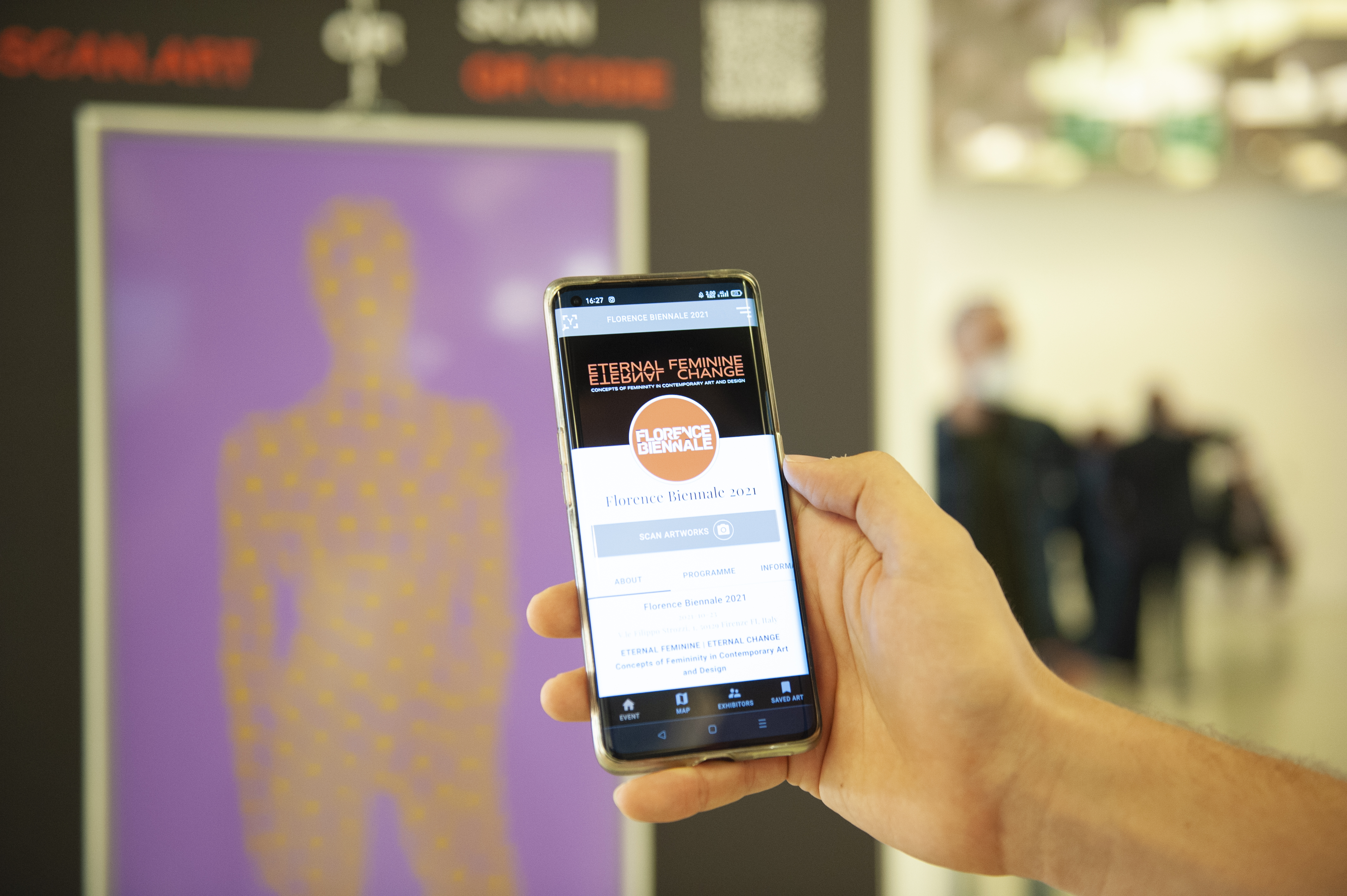 scan.art Visitor Award at the 2023 Florence Biennale